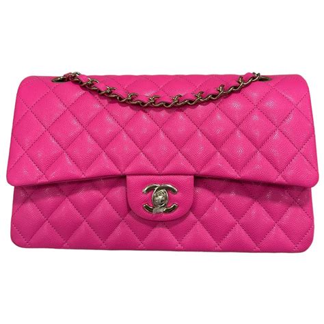 borsa chanel linea 2.55|Borsa A Tracolla Chanel Timeless 2.55 Caviar Fucsia 2023 .